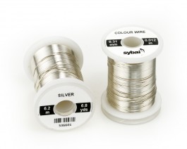 Colour Wire, 0.31 mm, Silver